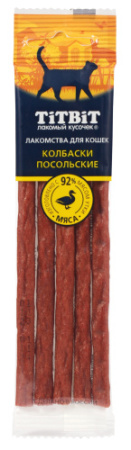 Колбаски Посольские для кошек Золотая коллекция, 20 гр (1*28)