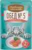 Деревенские лакомства пауч. д/кошек Тунец с икрой, 50г