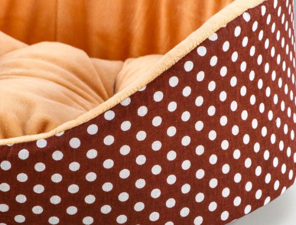 Лежак Открытый (мех плюш) 42*35*16 см КСОДИ (XODY)