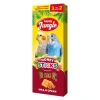 HAPPY JUNGLE Палочки д/птиц мед и орехи 3 шт 90 гр (*22шт)