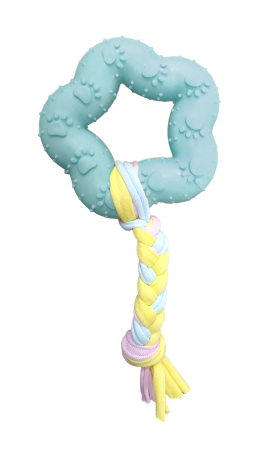 УЮТ Игрушка "След звезды" д.собак, TPR, 17,5*7,5см, 1*240шт