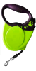 Уют Рулетка-поводок/ремень д/собак зеленая/лапки, комф. ручка, 5м, до 50кг, 1*48 шт