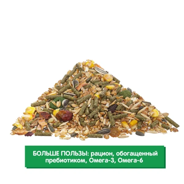 HAPPY JUNGLE Prestige Корм для морских свинок 500г  (*15шт)