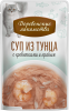 Деревенские лакомства суп из тунца с креветками и крабом д/кошек 4 шт по 35г*20
