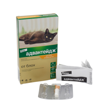 Адвантейдж 40 для кошек по 1 пипетке