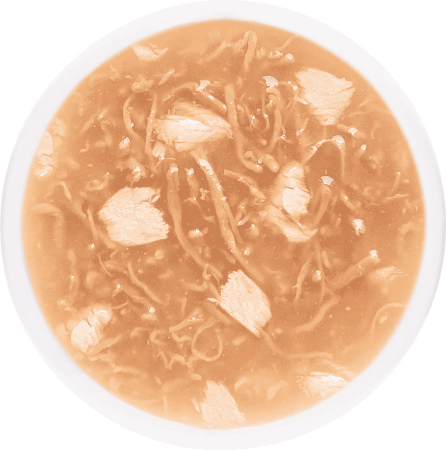 Деревенские лакомства суп из утки с лососем д/кошек 4 шт по 35г*20