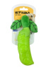 Игрушка резиновая для собак Ledu Toys горох с пищалкой 20,5x11x4,2