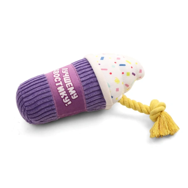 Игрушка мягкая для собак "Лучшему хвостику", 190/230мм Triol PARTY TIME 