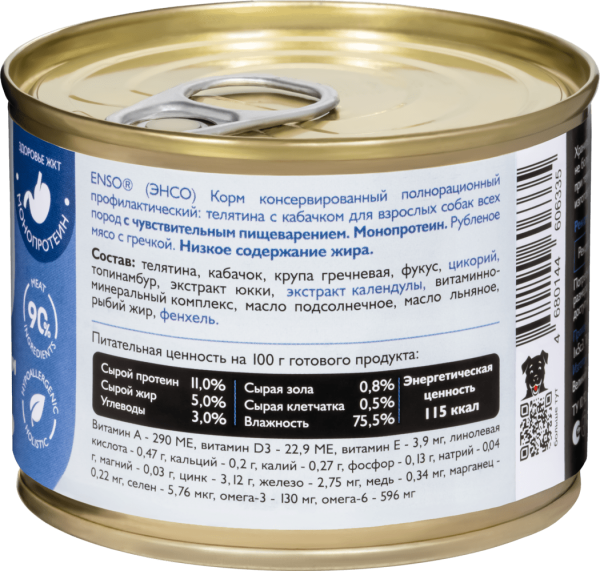 Корм для собак ENSO оптом. 