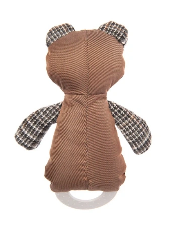 Pet-it мягкий Мишка с пищалкой, 19,5x27,5 см игрушка для собак, серия Oxford