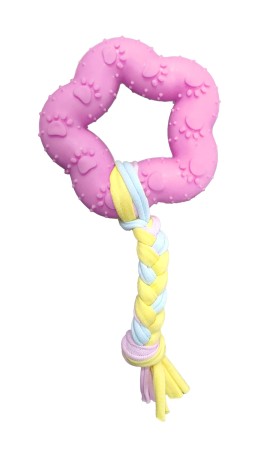 УЮТ Игрушка "След звезды" д.собак, TPR, 17,5*7,5см, 1*240шт