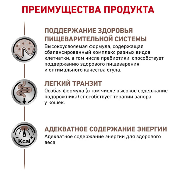Гастроинтестинал Файбр Респонз  (фелин) 2кг