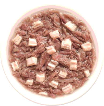 Деревенские лакомства пауч. д/кошек Утка с кроликом в нежном желе, 70г