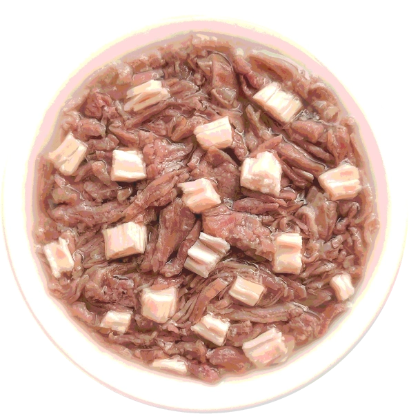 Деревенские лакомства пауч. д/кошек Утка с кроликом в нежном желе, 70г