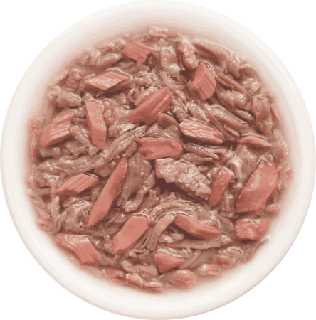 Деревенские лакомства пауч. д/кошек Утка с тунцом в нежном желе, 70г