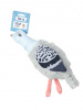 Pet-it мягкий Голубь с пищалкой, 10x35,5 см игрушка для собак, серия Bird 