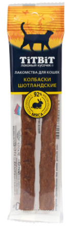 Колбаски Шотландские для кошек Золотая коллекция, 20 гр (1*28)