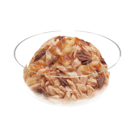 INABA ЧАО КИННОДАСИ пауч д/кошек в желе тунец Магуро и тунец Кацуо с крабом сурими 60гр.*24 RU206