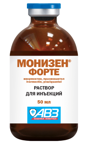 Монизен форте инъекционный 100мл РЕЦЕПТ