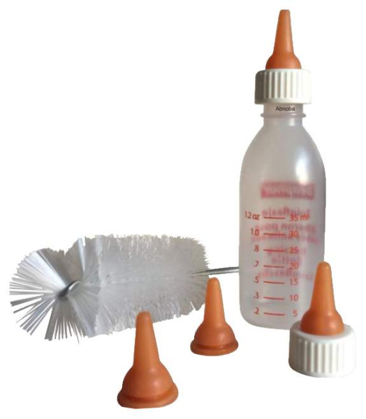 Набор для вскармливания котят и щенков/бутылка,4 соски,ёршик/