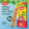 HAPPY JUNGLE Палочки д/птиц мед и ягоды 3 шт 90 гр (*22шт)