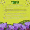 Табби TOFU комкующийся наполнитель, аромат "Японский чай", 3кг/7,5л (1*6шт)