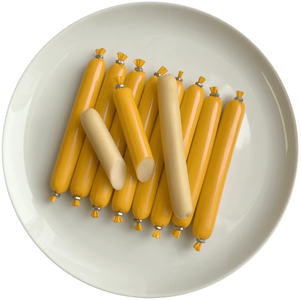 Колбаски "Докторские" с нежной говядиной д/кошек "Деревенские лакомства",60 гр