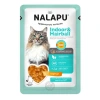 NALAPU Indoor&Hairball для кошек живущ.в помещении Курица в желе пауч 77г