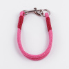Ошейник капроновый Dog&Vogue Rope круглого плетения красный 6мм*33см