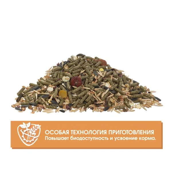 HAPPY JUNGLE Корм для морских свинок 400 г (*18шт)