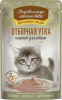 Деревенские лакомства пауч. д/кошек Отборная утка паштет для котят, 70г