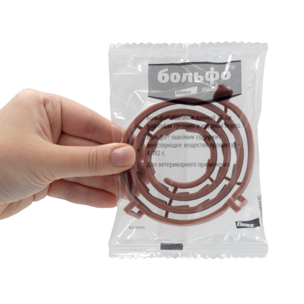 Больфо ошейник от блох для собак 70см