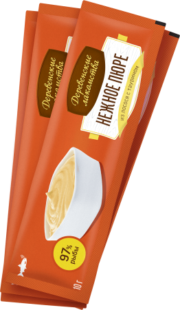 Пюре нежное из лосося с таурином"Деревенские лакомства"д/кошек 40 гр