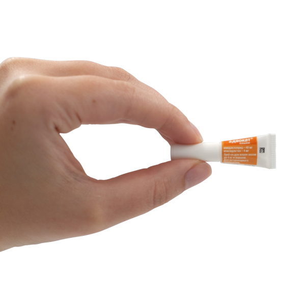 Адвокат 1 пип для кошек до 4 кг