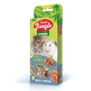 HAPPY JUNGLE Престиж Корзинки для грызунов мед+орехи 3 шт. 85 г (*20 шт)  