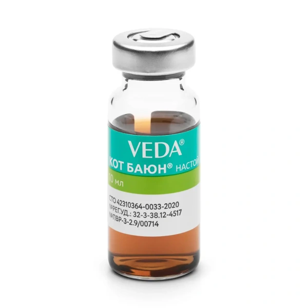 Кот Баюн настой (3 флакона по 10мл) для кошек и собак