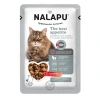 NALAPU The Best Appetite для кошек с плохим аппетитом Телятина и куриные сердечки в соусе пауч 77г