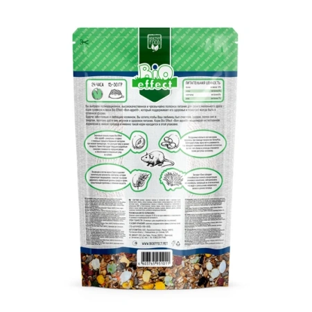 Био Эффект BON APPETIT Premium 500г. д/крыс полнорационный*12