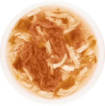 Деревенские лакомства суп из курицы с говядиной и шпинатом д/кошек 4 шт по 35г*20