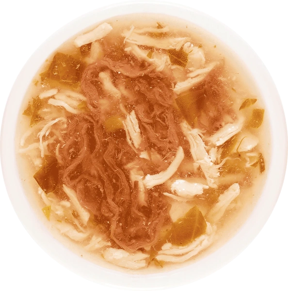 Деревенские лакомства суп из курицы с говядиной и шпинатом д/кошек 4 шт по 35г*20