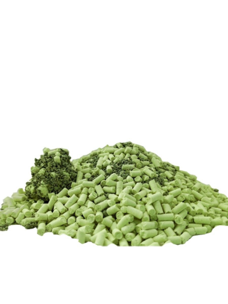 Барсик TOFU MIX "Зеленый Чай & Бентонит" комкующийся NEW 4,54 л