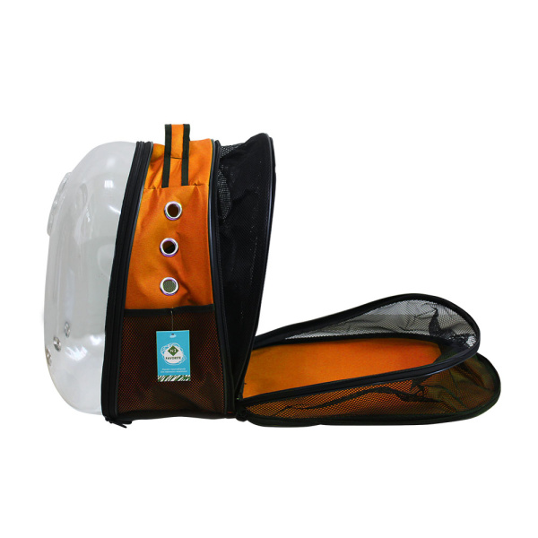 №1 FavoriteРюкзак-трансформер раскладной для переноски животных с панорамн.видом,24x30x40см, красный