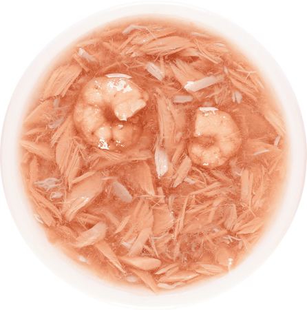 Деревенские лакомства суп из тунца с креветками и крабом д/кошек 4 шт по 35г*20