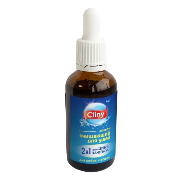 Cliny Лосьон очищающий для ушей 50мл