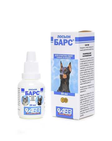 Лосьон Барс для очистки ушей
