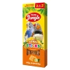 HAPPY JUNGLE Палочки д/птиц мед и фрукты 3 шт 90 гр (*22шт)