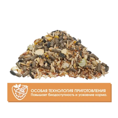HAPPY JUNGLE Корм для декоративных крыс 400 г (*18шт)