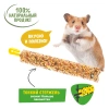 HAPPY JUNGLE Палочки д/мелк.грызунов мед и фрукты 3 шт 90 гр (*22 шт)