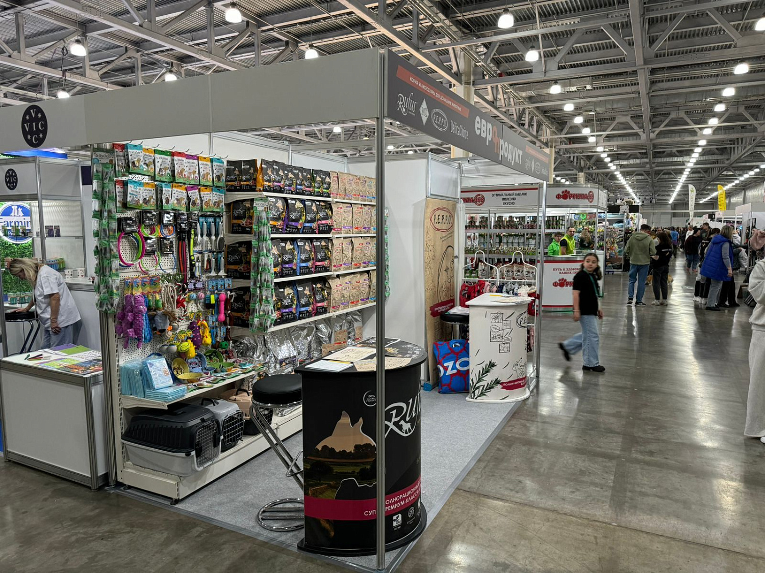 Мы приняли участие в масштабной выставке от РКФ «Евразия 2024», проходившей в МВЦ «Крокус Экспо»