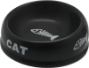 №1 Миска керамическая черная "Cat" 15,5*15,5*5,5см, 200мл, 1*36шт